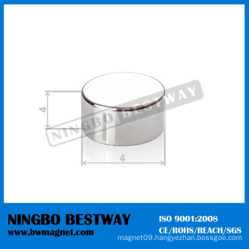 N50 D4X4mm Neodymium Disc Magnet